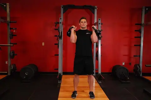 Alternating Kettlebell Press