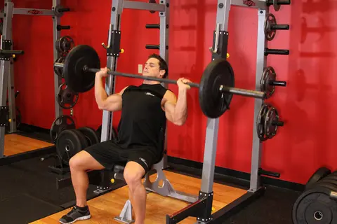 Shoulder Press — end position