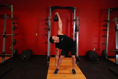 Bent Press — end position