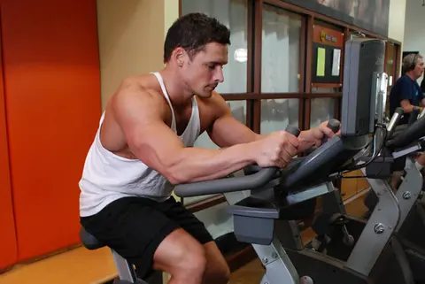 Stationary Bike — end position
