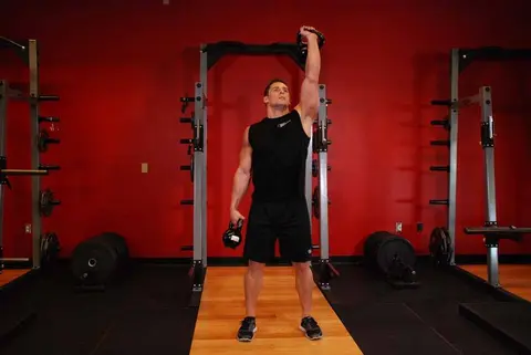 Double Kettlebell Windmill