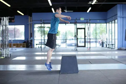 Box Jump — end position