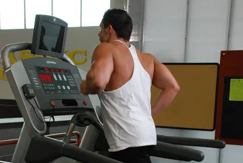 Treadmill Jogging — end position