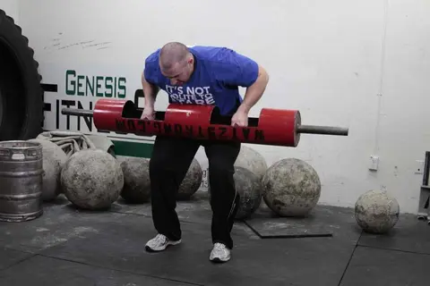Log Lift — end position