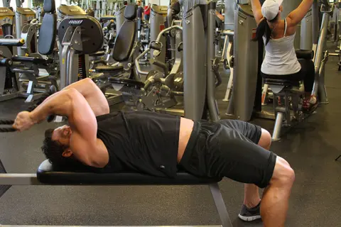Low Cable Triceps Extension