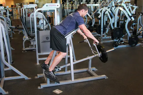Lying T-Bar Row