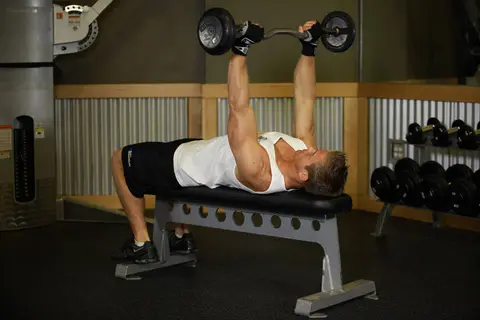 Lying Triceps Press
