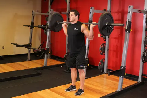 Narrow Stance Squats