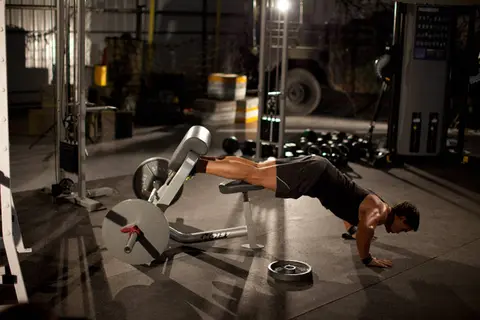 Natural Glute Ham Raise — end position