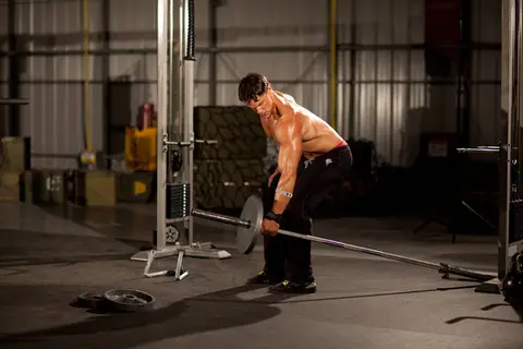 One-Arm Long Bar Row