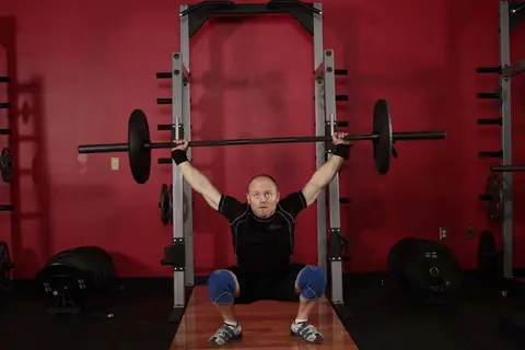 Overhead Squat — end position