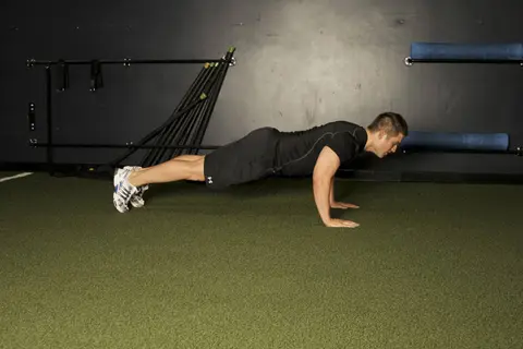Plyo Push-up — end position