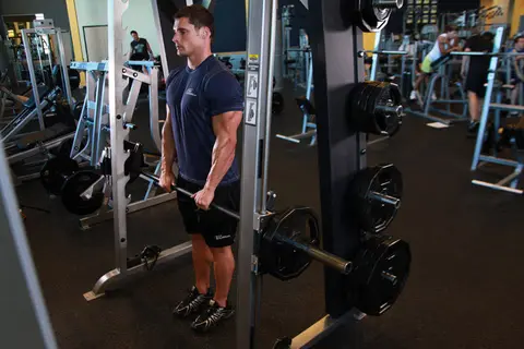 Smith Machine Upright Row