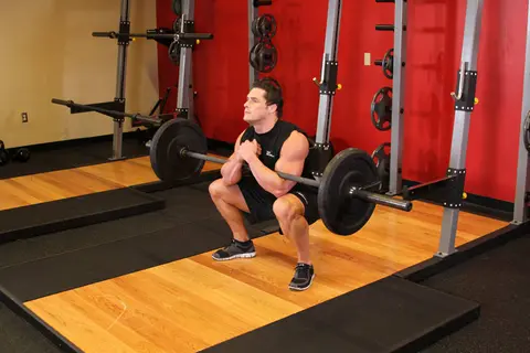 Zercher Squat — end position